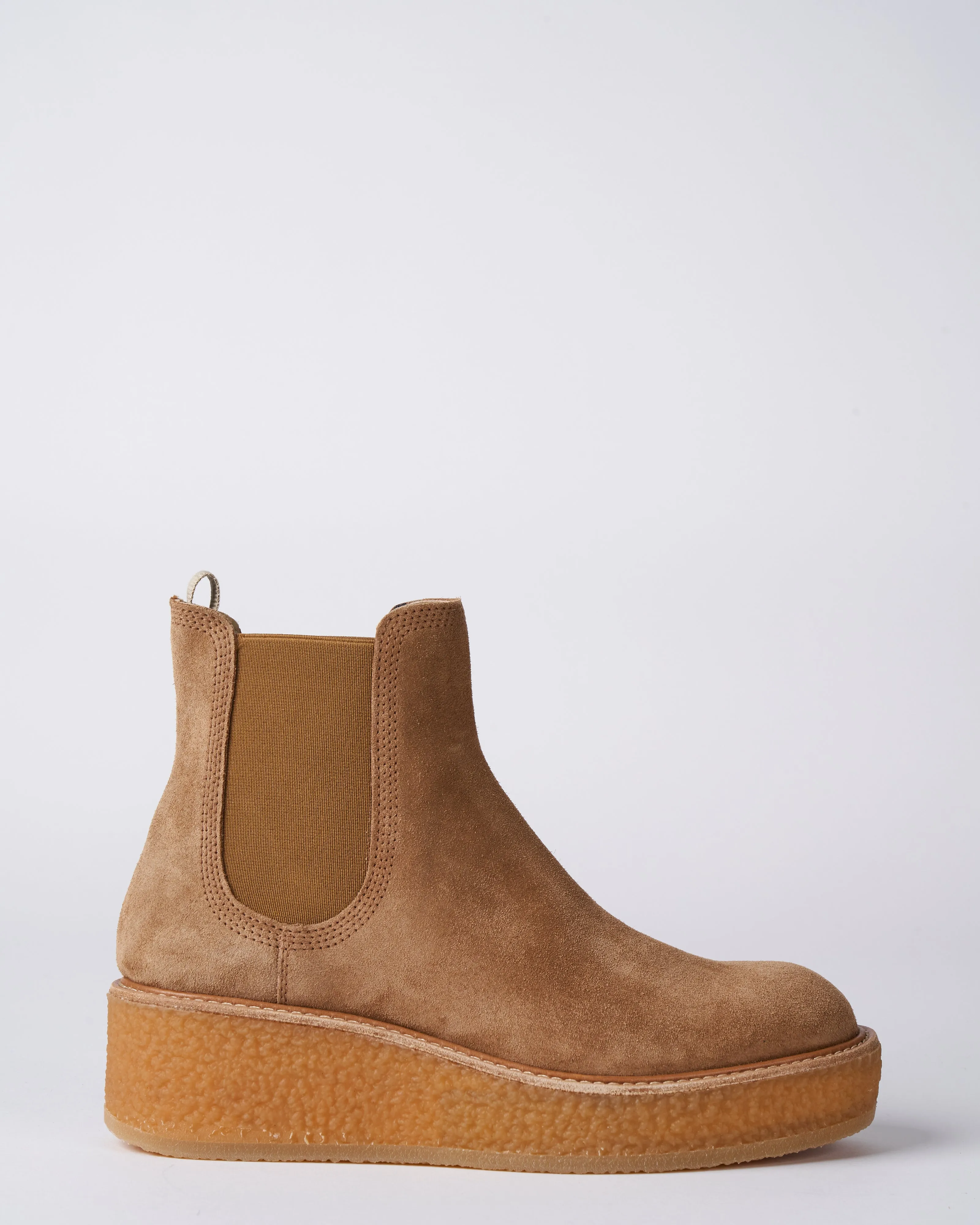 sefa boot - camel velour