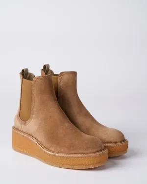 sefa boot - camel velour