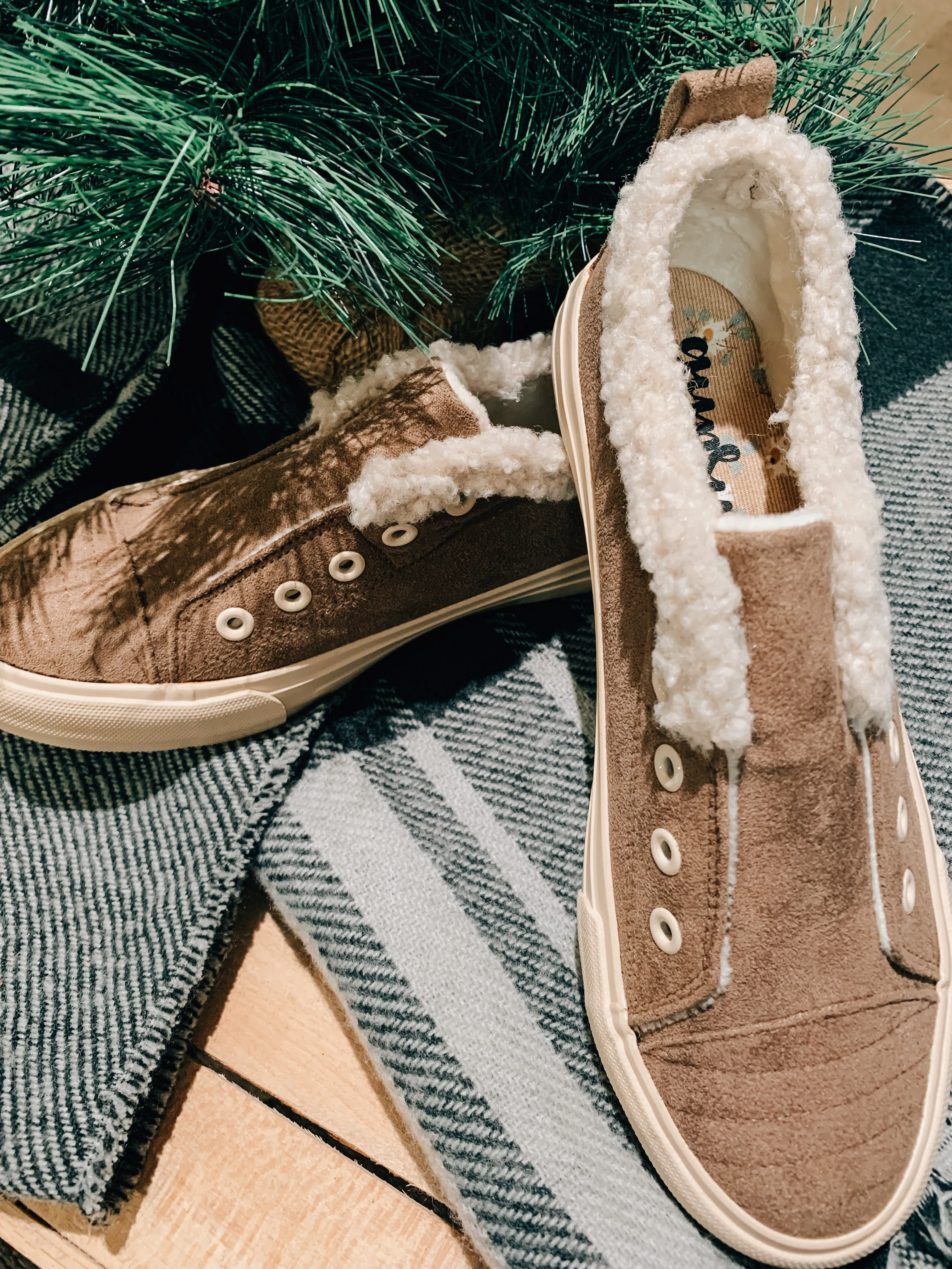 Sherpa Lined Sneaker