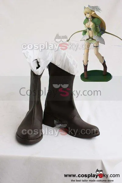 Shining Tears Elwing Cosplay Boots Shoes