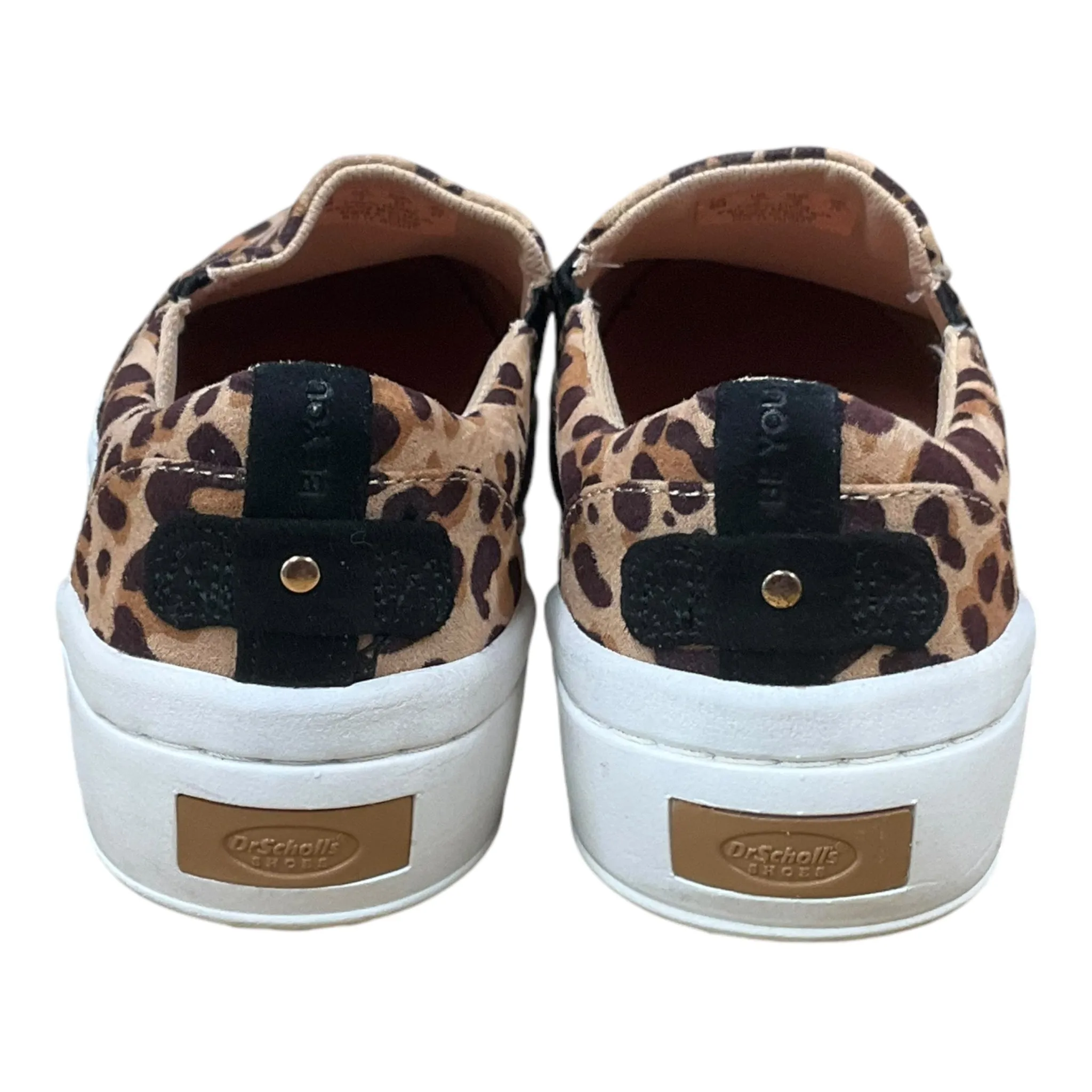 Shoes Flats By Clothes Mentor In Animal Print, Size: 6.5