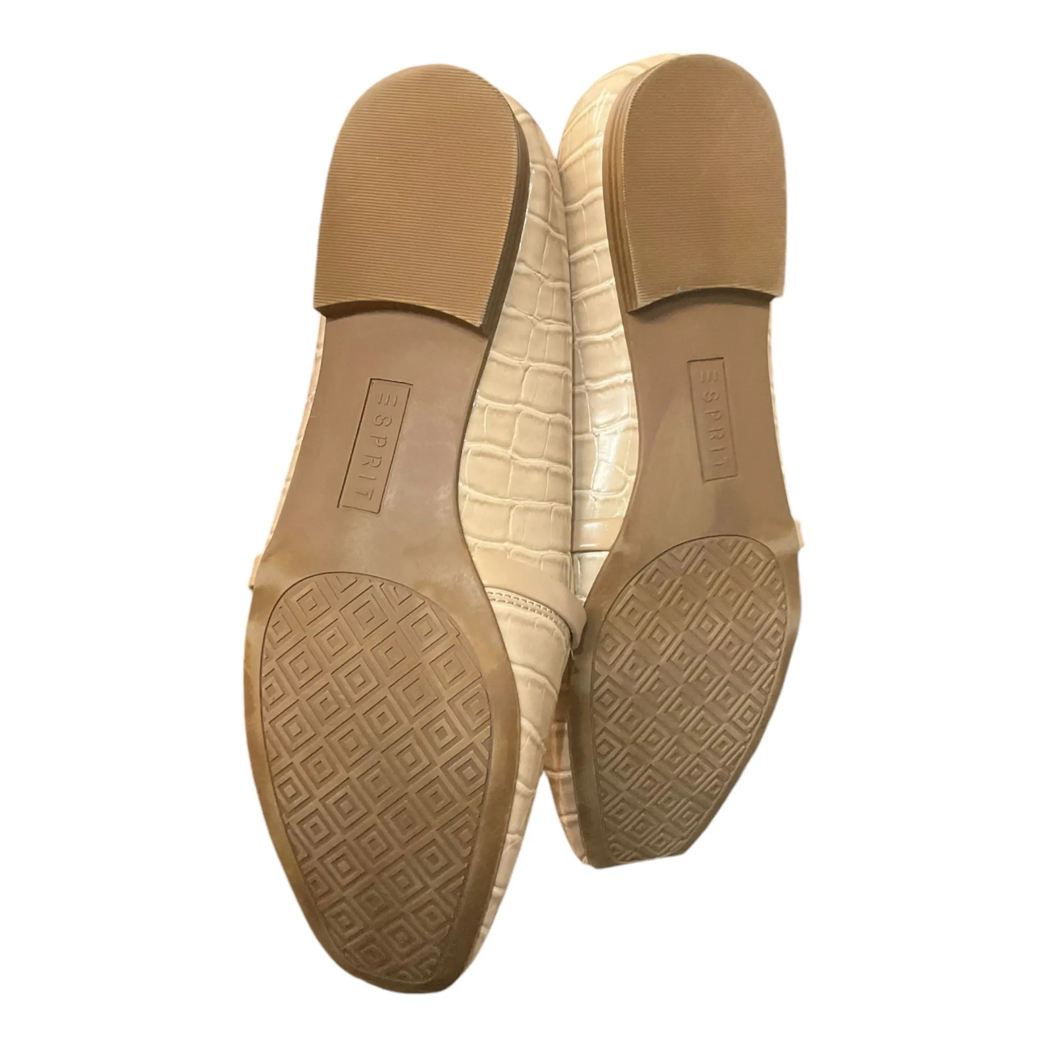 Shoes Flats By Esprit In Cream, Size: 8.5