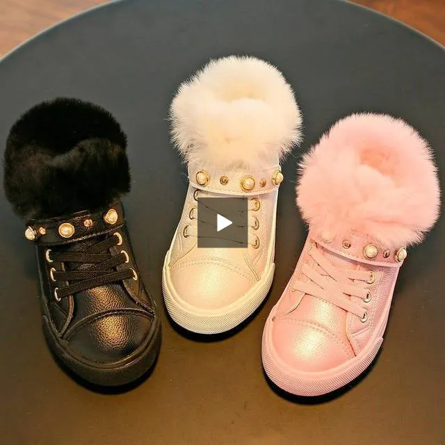 Short Boots sneaker Winter New Fur Shoes
