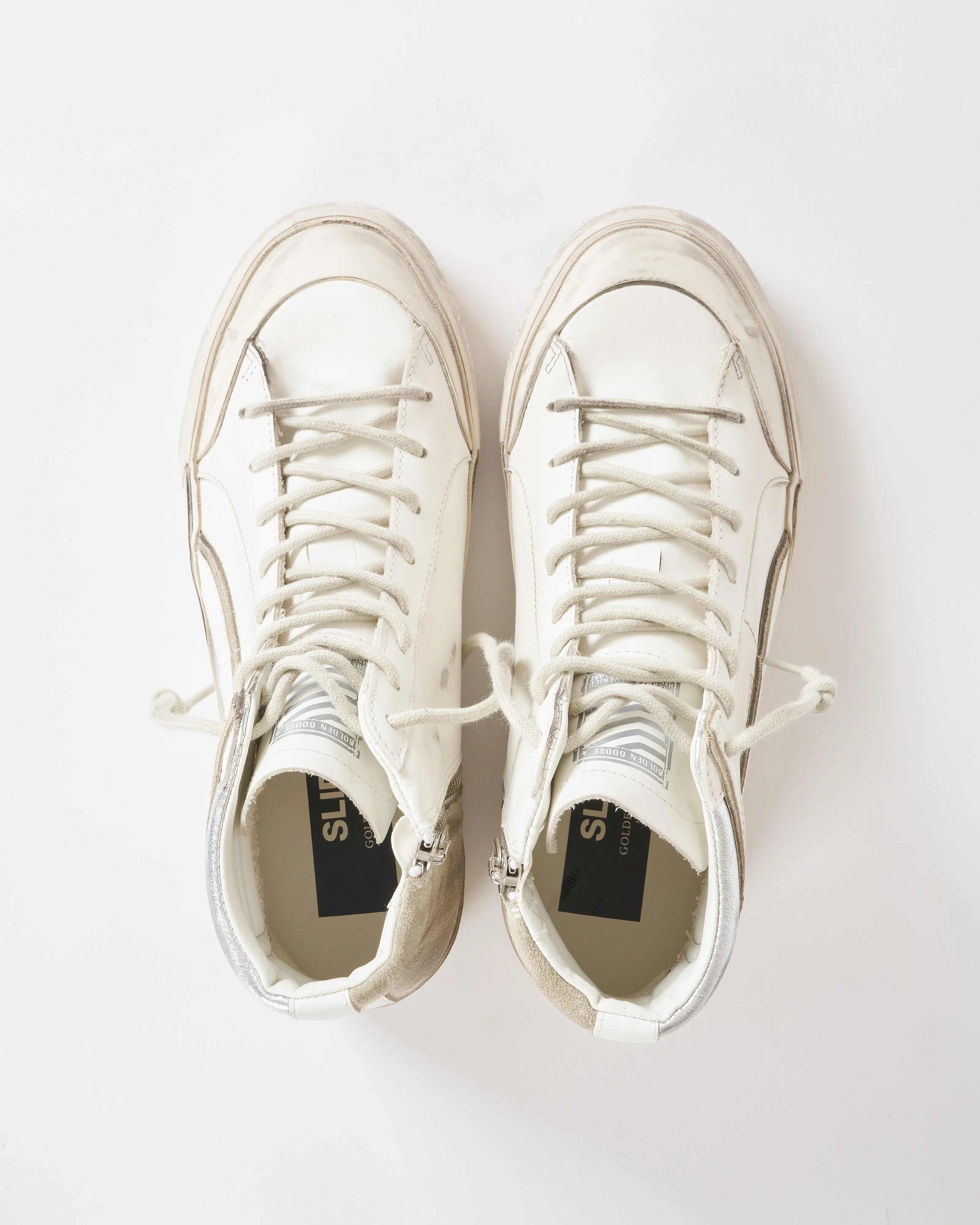 slide penstar leather and laminated upper suede star leather wave
