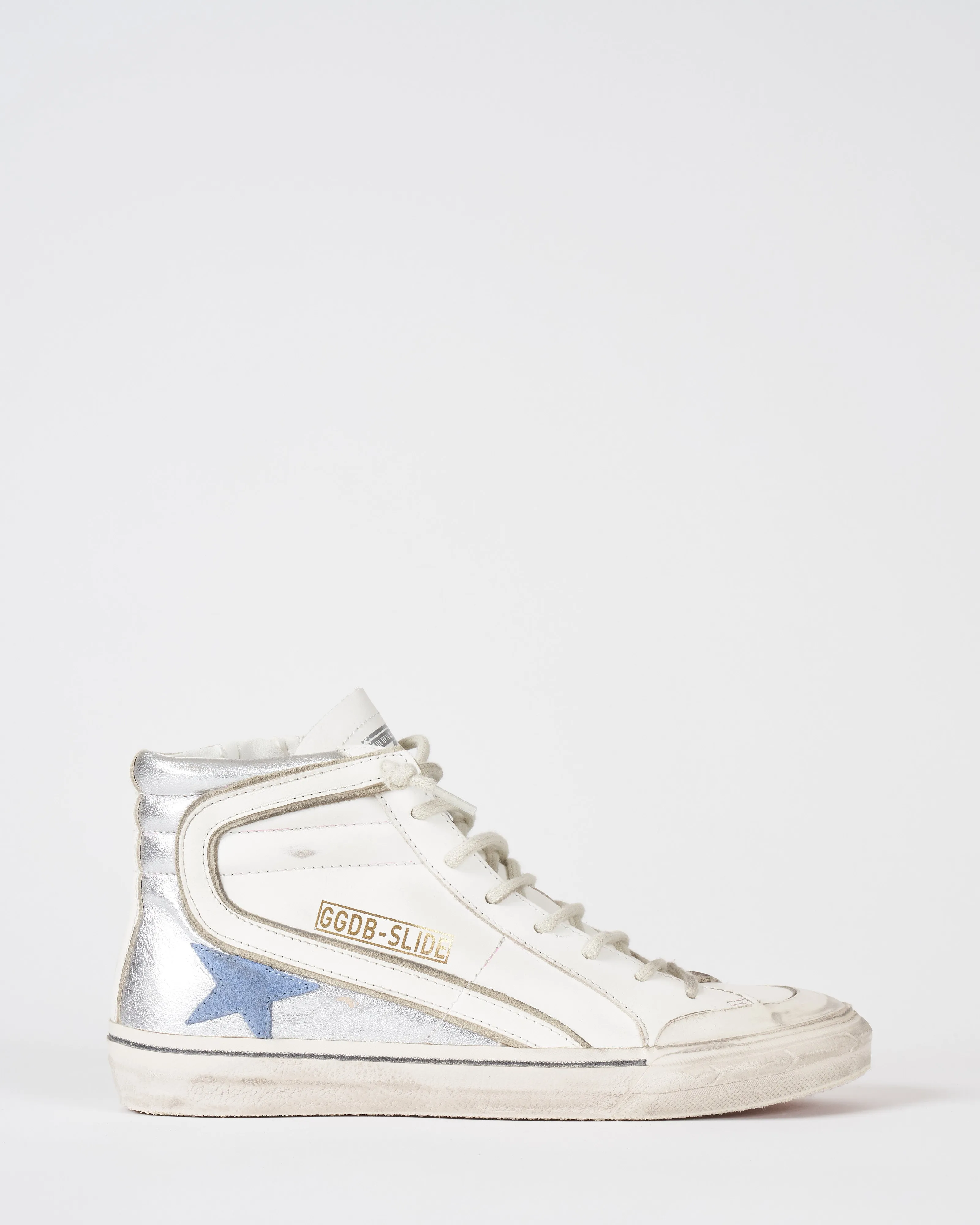 slide penstar leather and laminated upper suede star leather wave