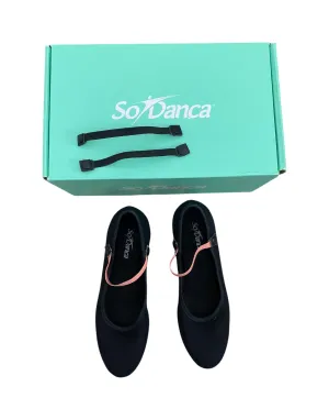 So Danca black Canvas Character Shoes size 4.5