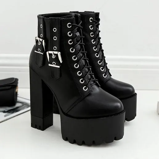 Straps Down High Heels Shoes SD00391