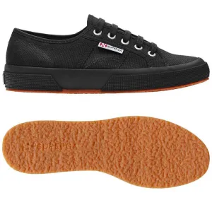 Superga Convas Lace-Up Sneaker Black