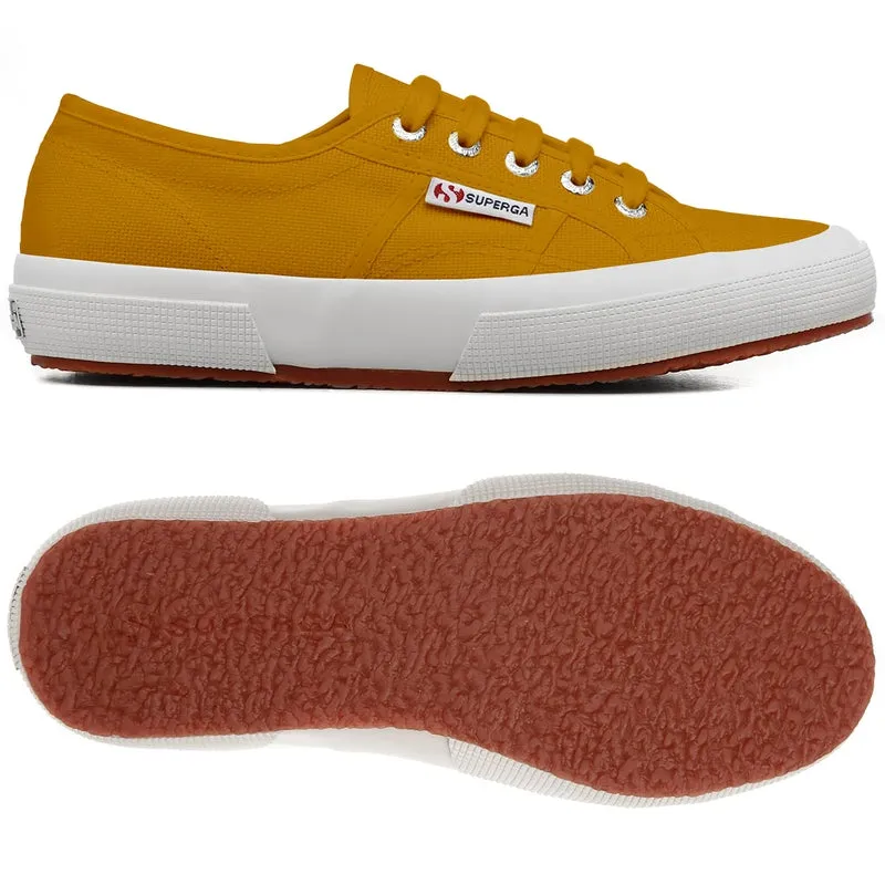 Superga Convas Lace-Up Sneaker Mustard