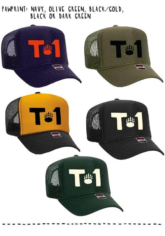 T1 Terrible One Paw Mesh Cap