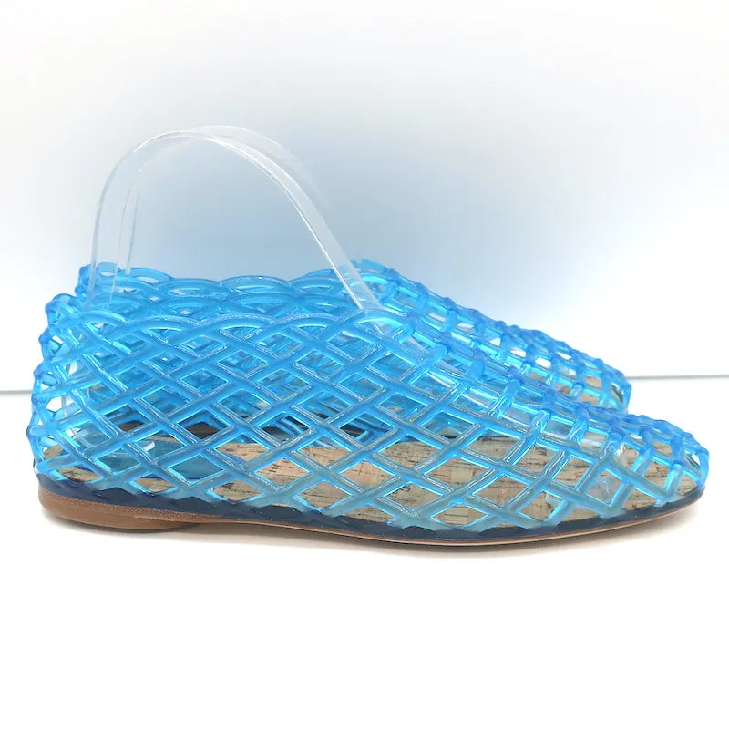The Row Mara Jelly Flats Blue Size 38.5