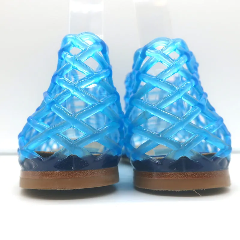The Row Mara Jelly Flats Blue Size 38.5