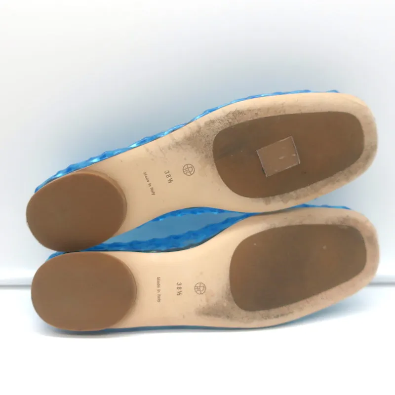 The Row Mara Jelly Flats Blue Size 38.5