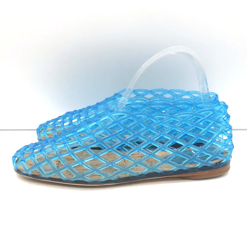 The Row Mara Jelly Flats Blue Size 38.5