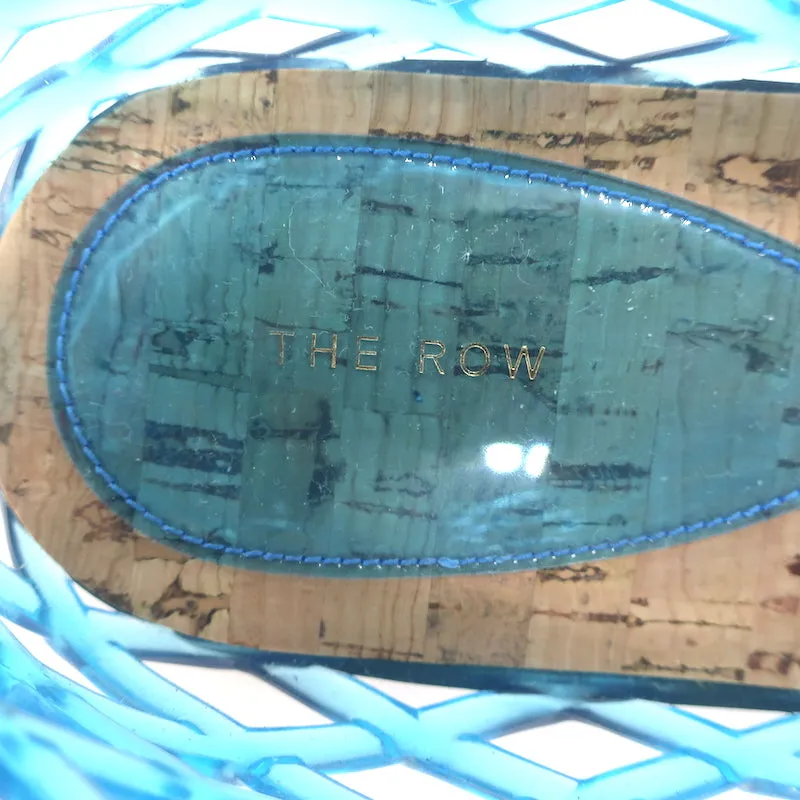 The Row Mara Jelly Flats Blue Size 38.5