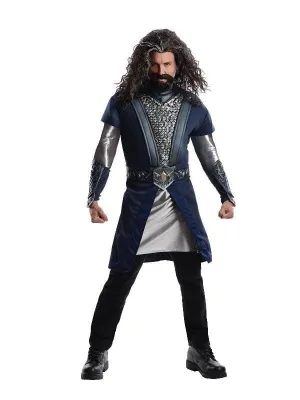Thorin Dwarf the Hobbit Deluxe Men's Costume