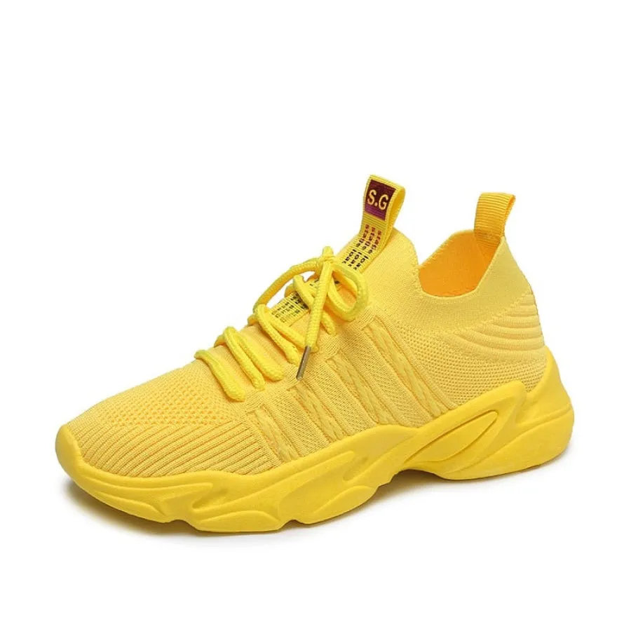 Tênis Knit Confortável Plataforma Feminino