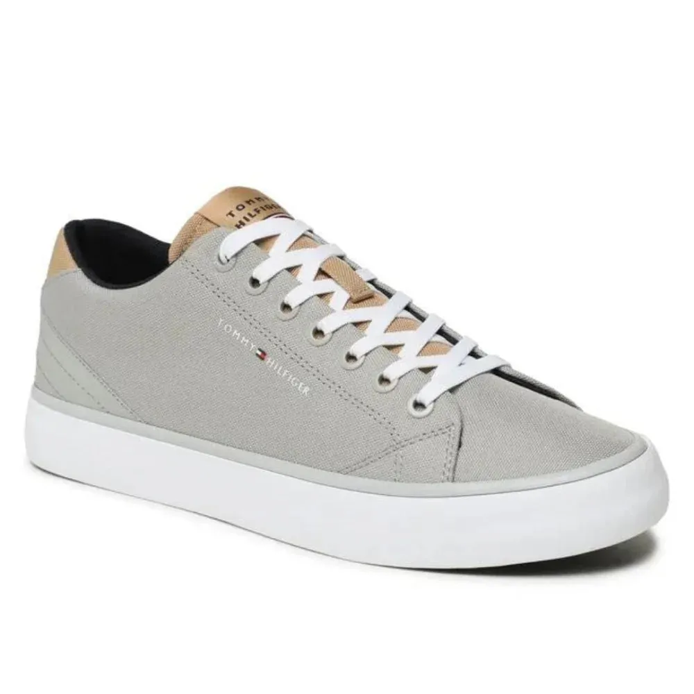 Tommy Hilfiger Th Hi Vulc Core Low Mesh Sneaker FM0FM04685-GRY