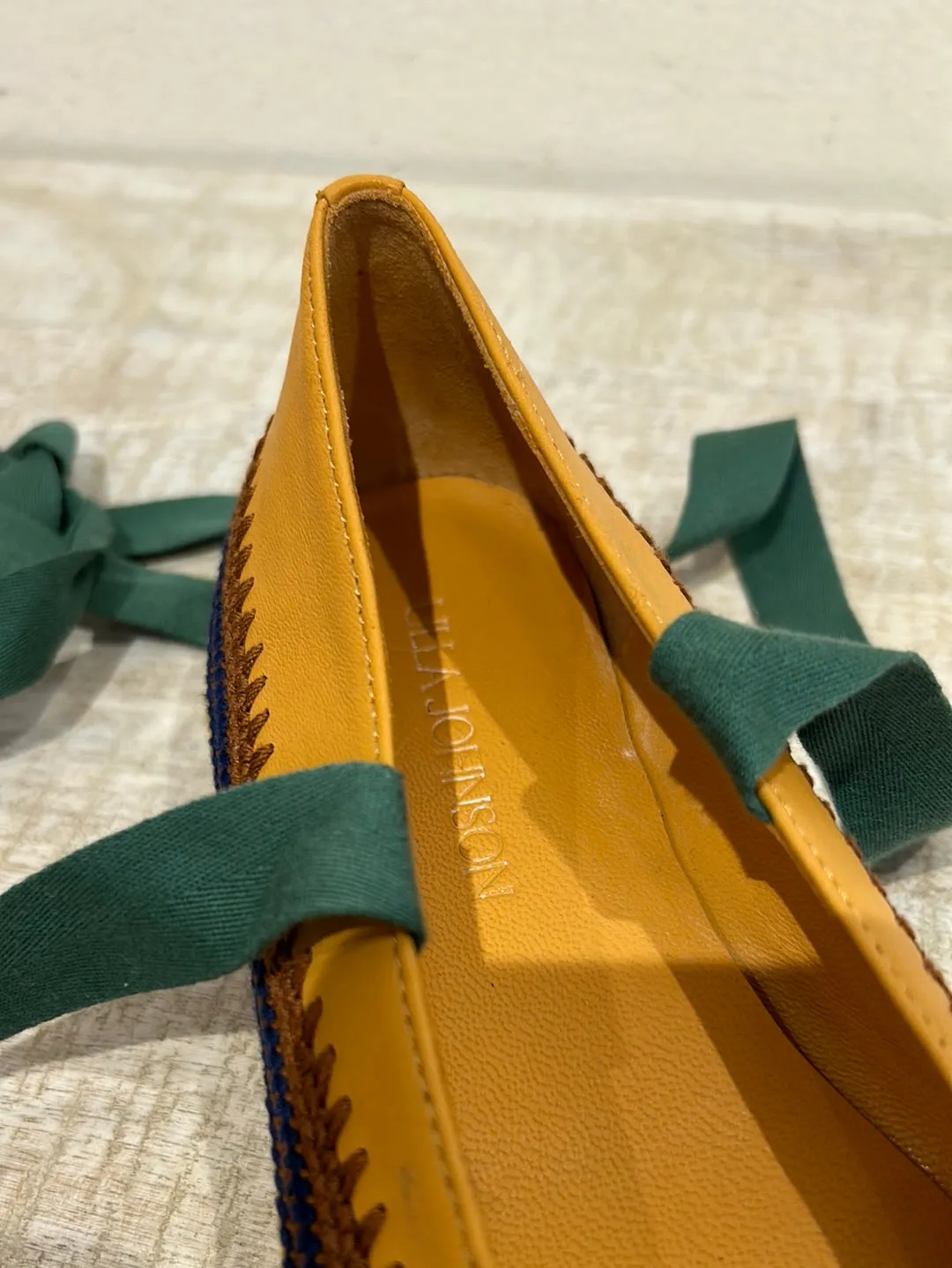 Ulla Johnson Shoes, Yolena Crochet Ankle-Wrap Espadrilles (size 37.5)