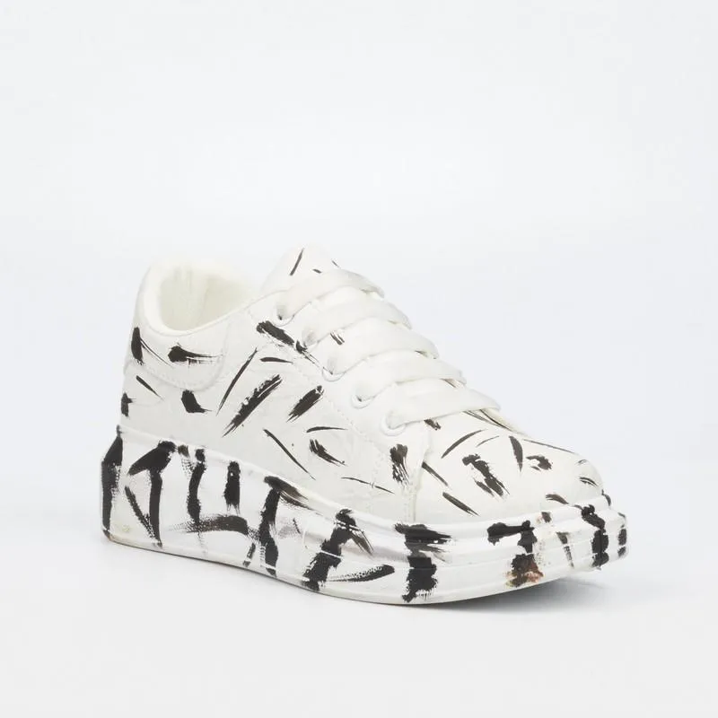 Urbanart Mens Black Sneaker