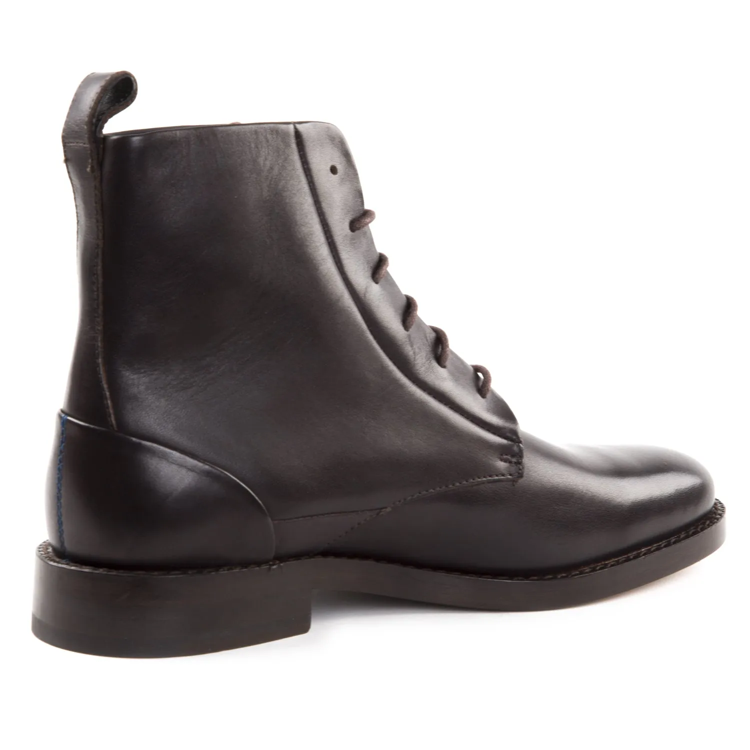 URI MINKOFF Men's Modena Espresso Leather Boots N3220004 $300 NIB
