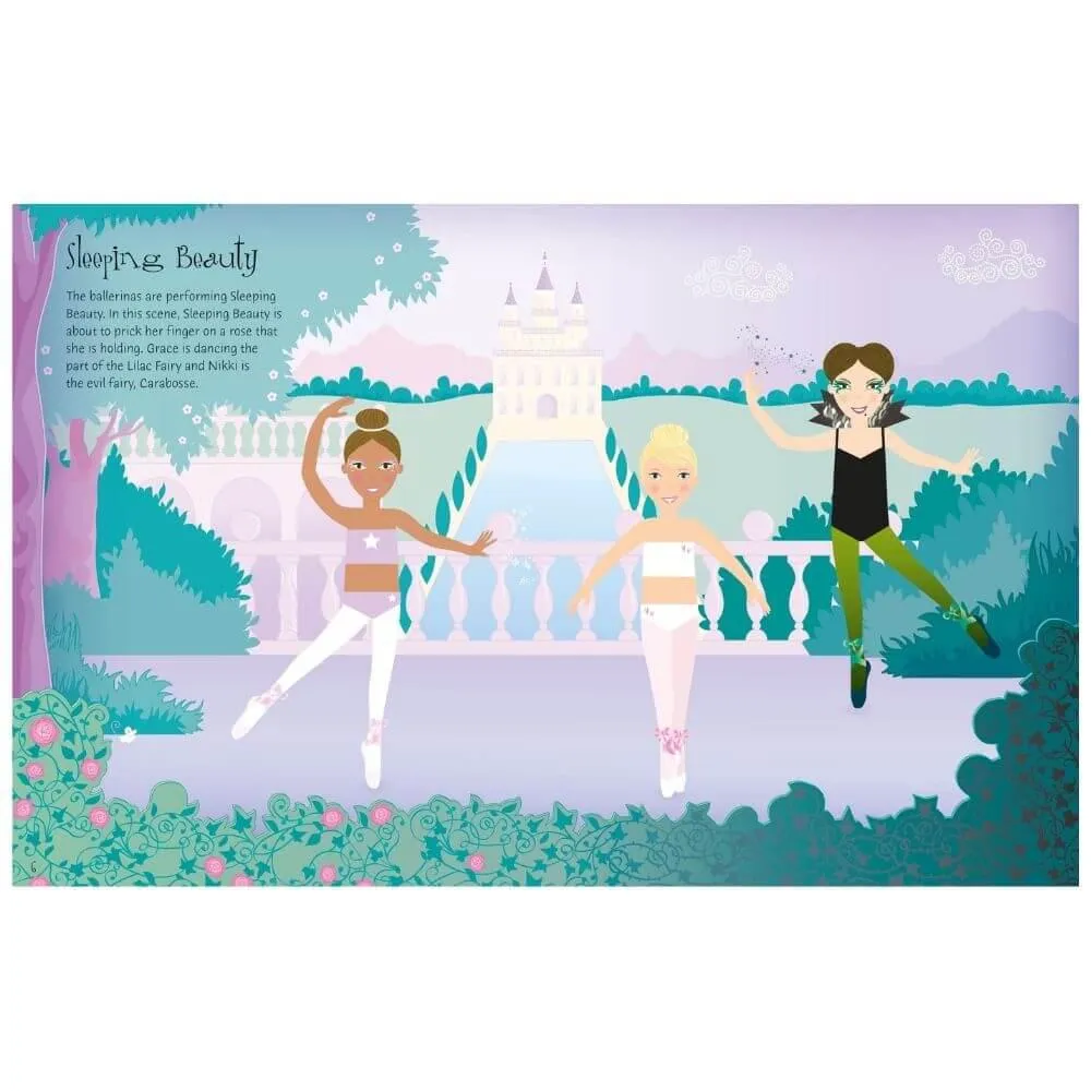 Usborne Ballerinas Sticker Dolls
