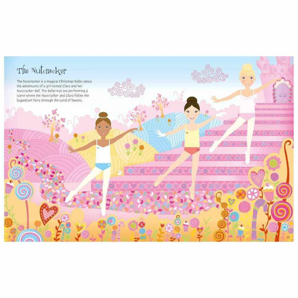 Usborne Ballerinas Sticker Dolls