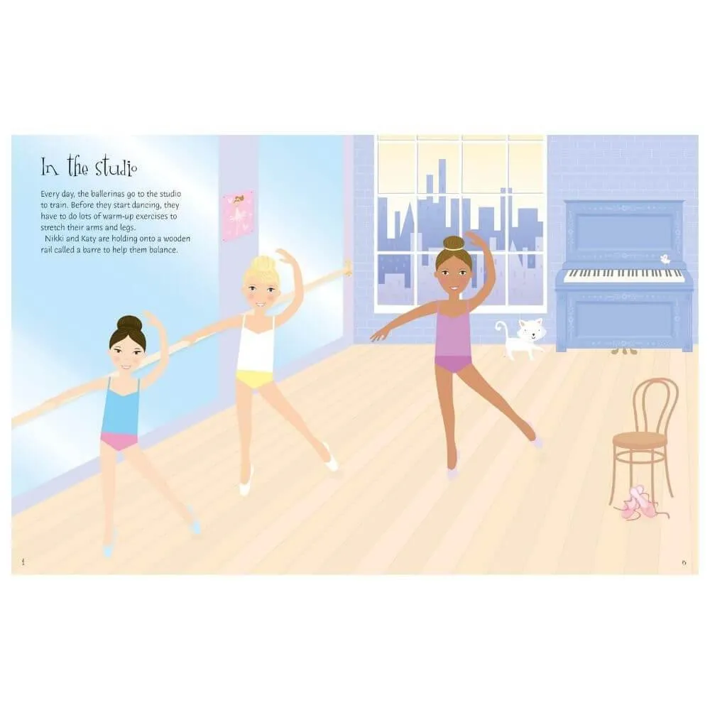 Usborne Ballerinas Sticker Dolls