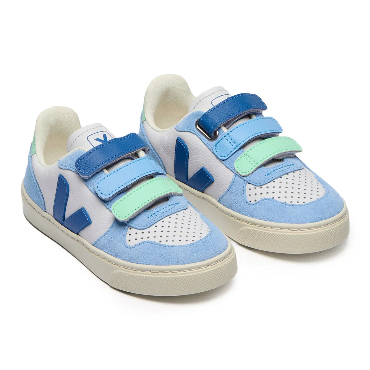 V-10 Ice Multico Indigo Velcro Sneaker