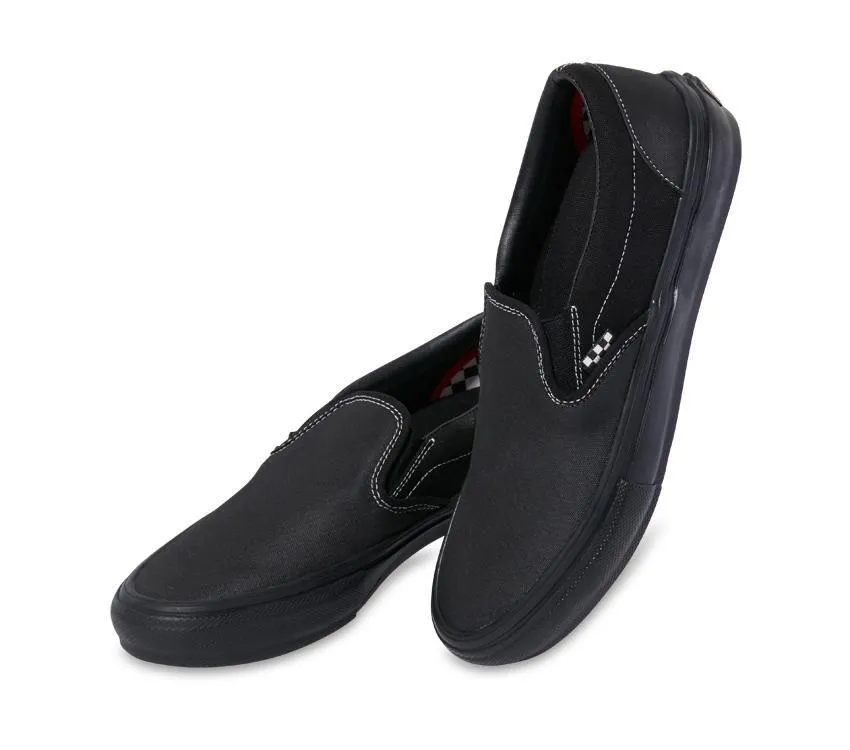 VANS SKATE PRO SLIP ON BLACK BLACK