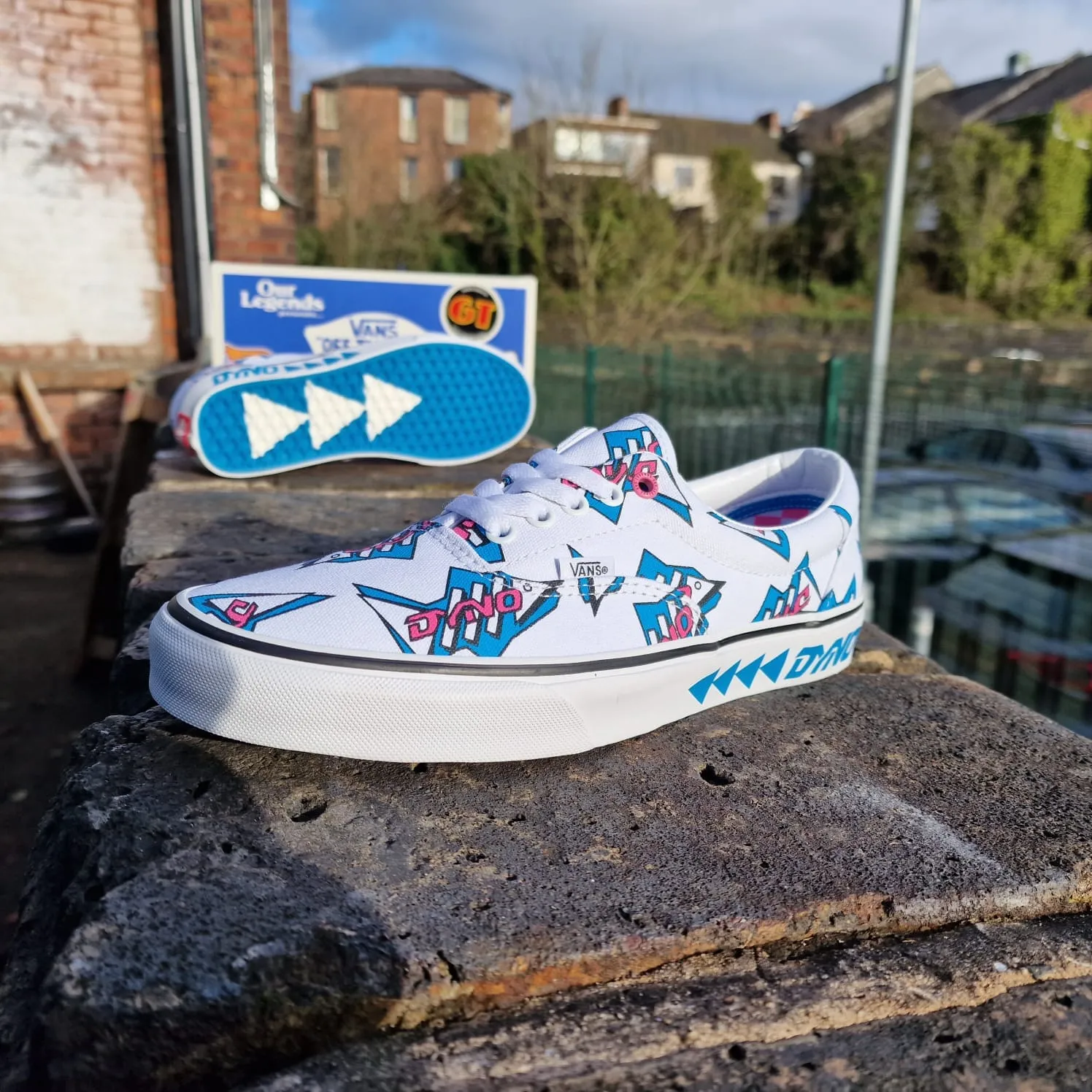 Vans x Our Legends GT / Dyno Era Shoes White / Blue