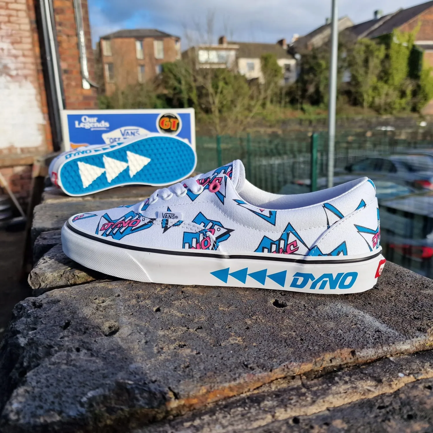 Vans x Our Legends GT / Dyno Era Shoes White / Blue