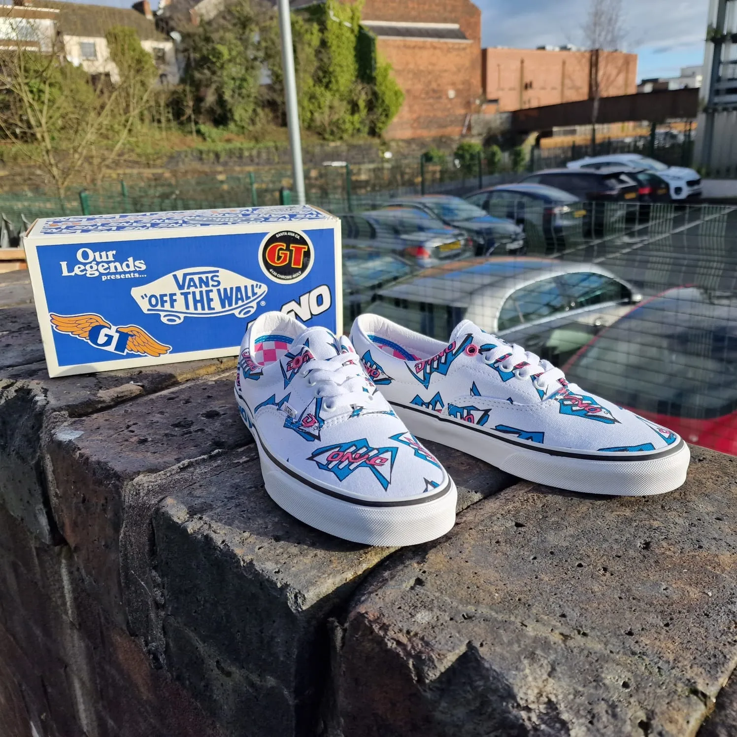 Vans x Our Legends GT / Dyno Era Shoes White / Blue