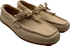 Vivaia Beige Knit Loafers UK 3