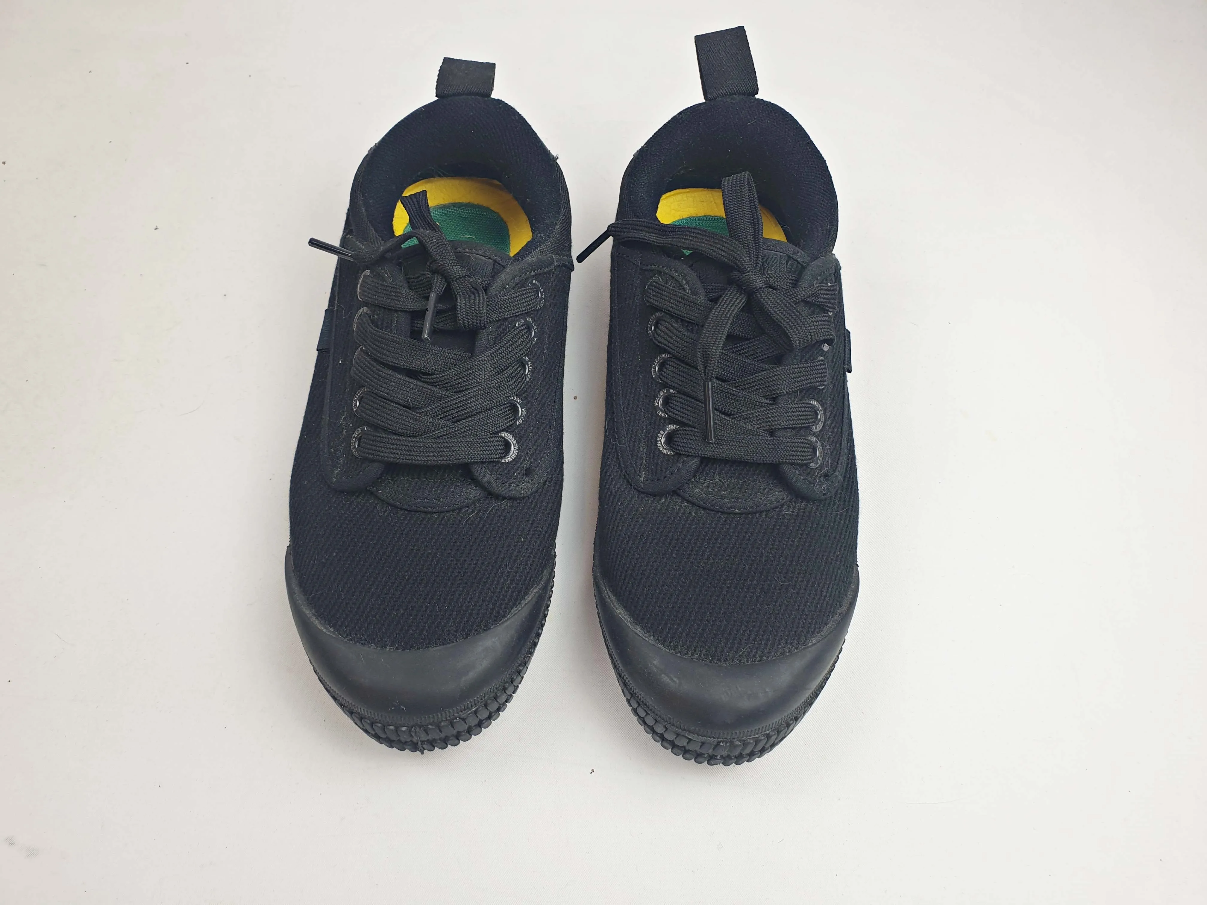 Volley black lace up shoes size 8