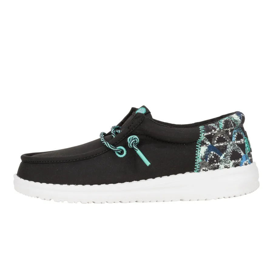Wally Funk Youth Sharks - Black/Multi