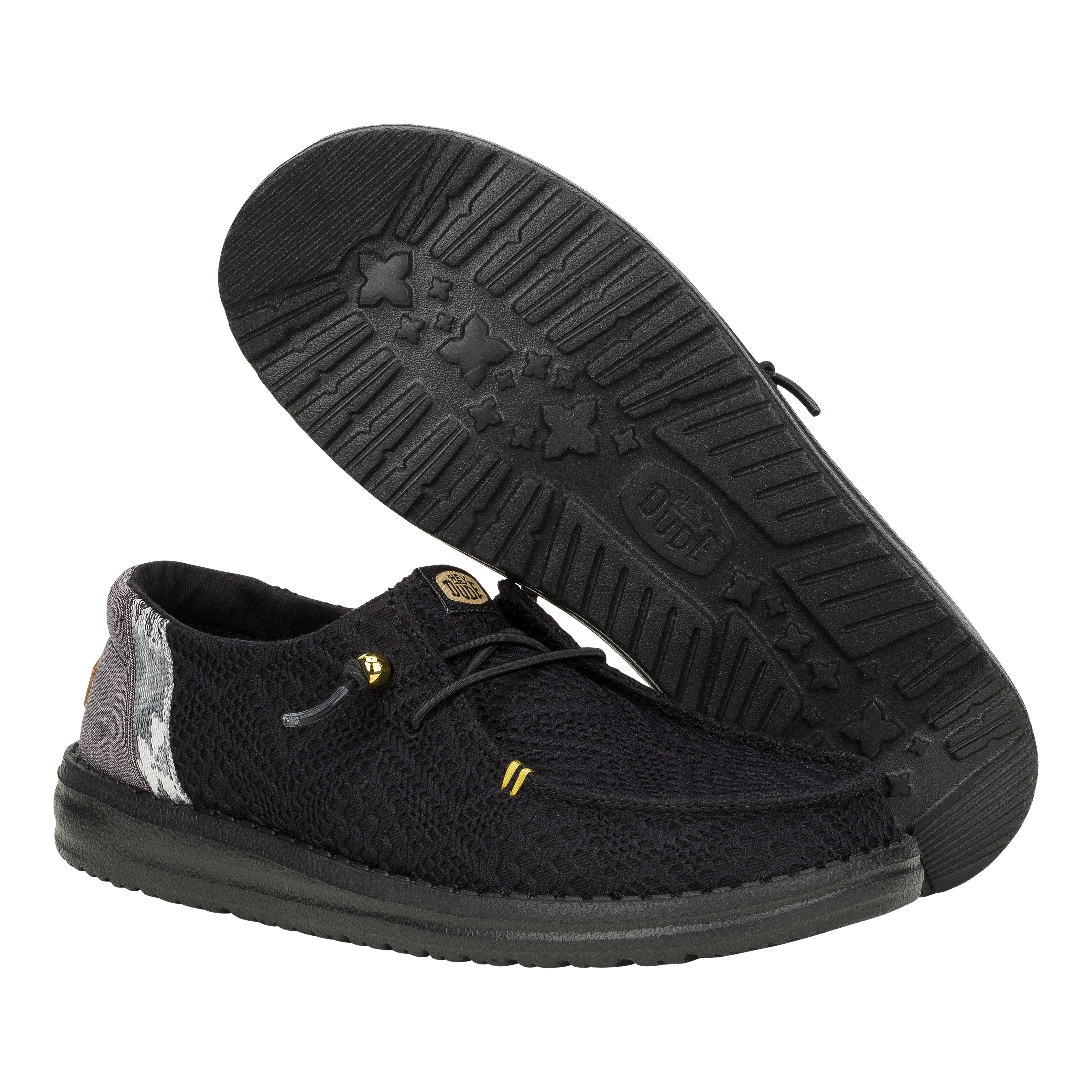 Wendy Boho Crochet - Black/Black