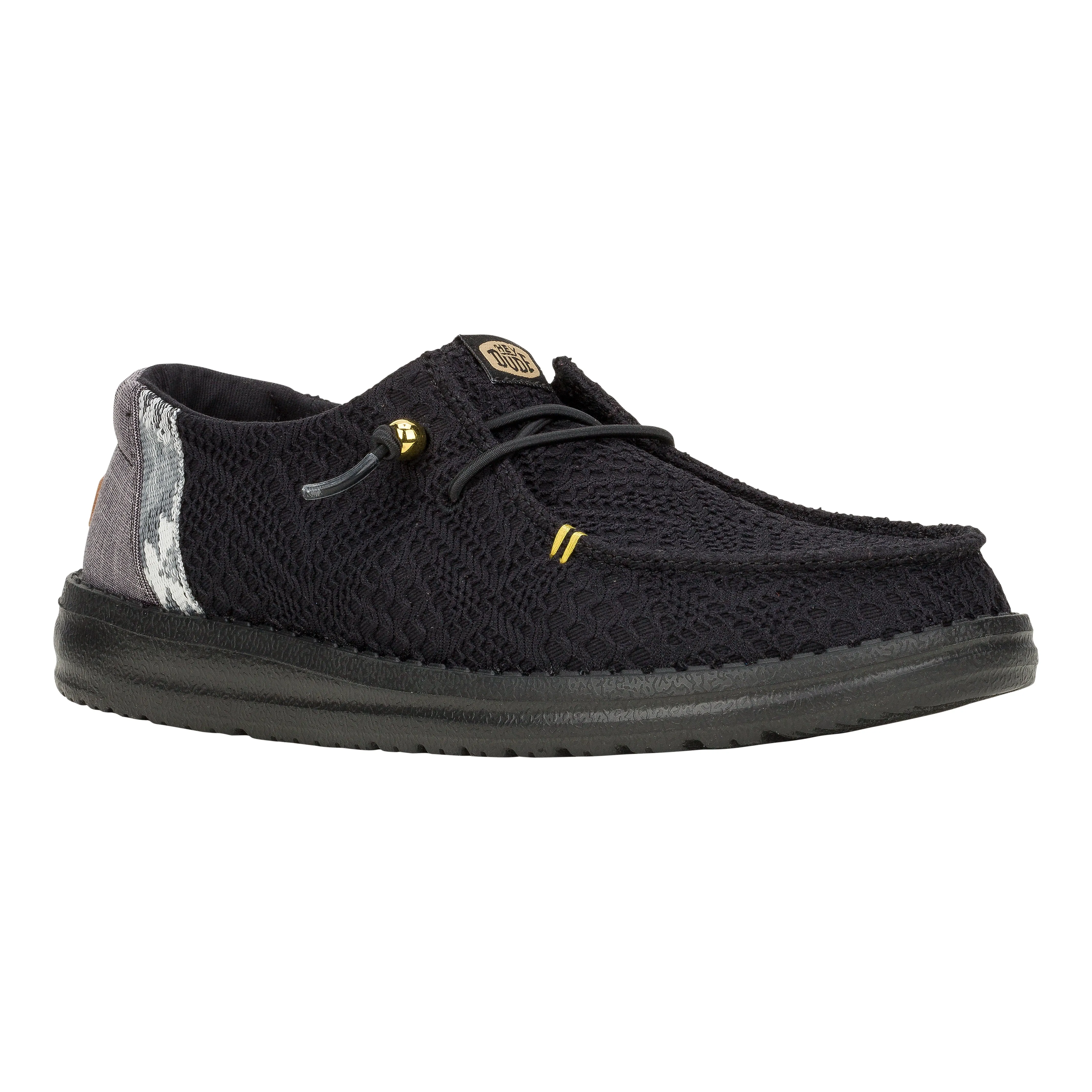 Wendy Boho Crochet - Black/Black