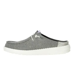 Wendy Slip Metallic Sparkle - Charcoal
