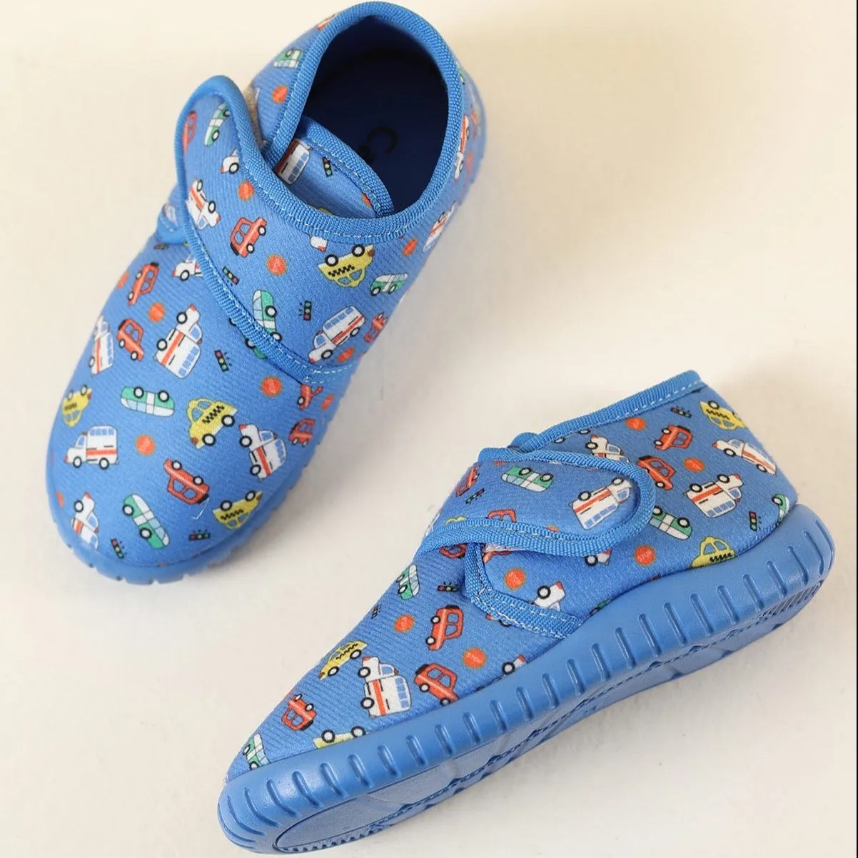 Winter Velcro Eva Sole Panduf Children's Blue 25-30